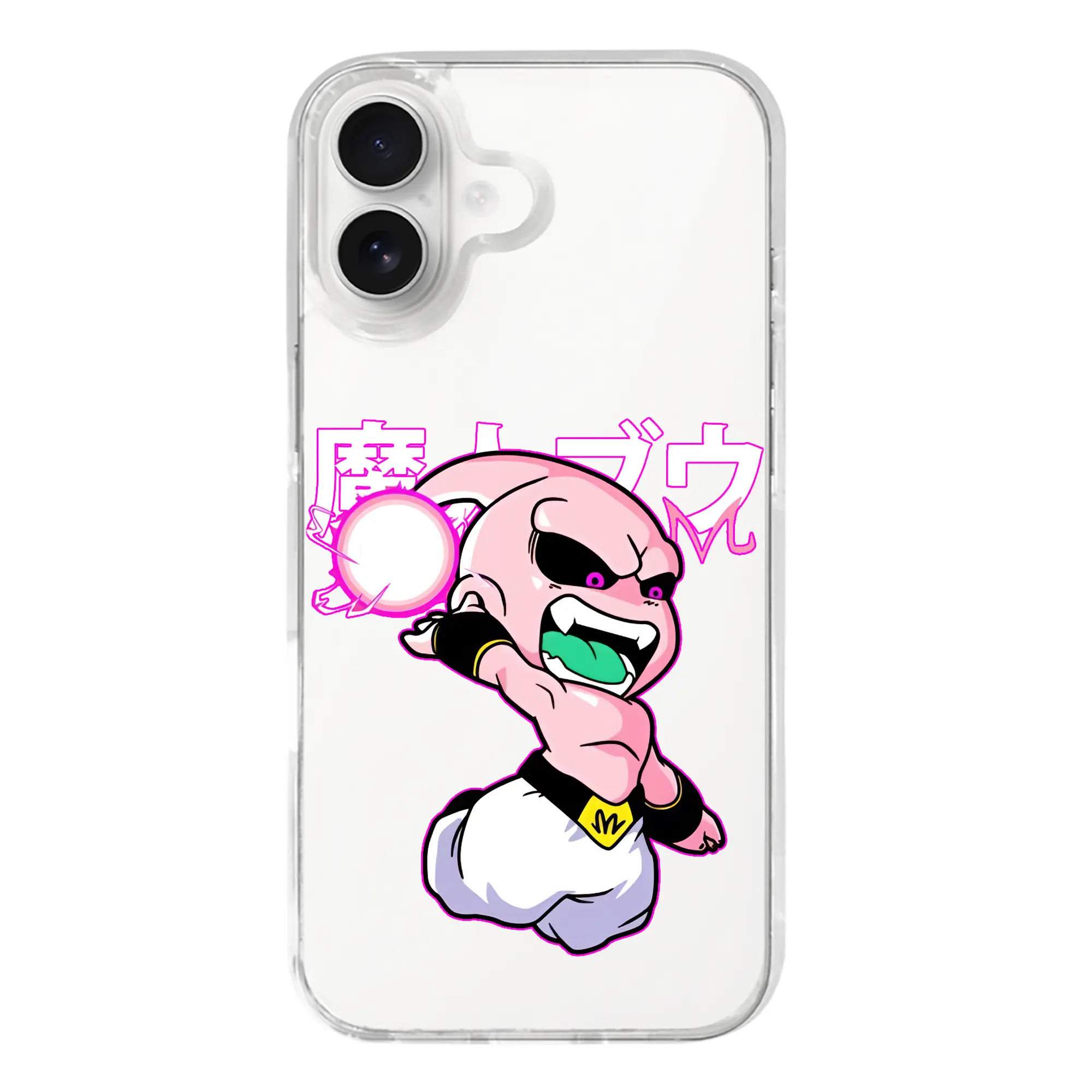 ドラゴンボール グッズ まじん ブウ - iPhone 17シリーズ 透明スマホケース – 薄型・耐衝撃・精密フィット保護カバー